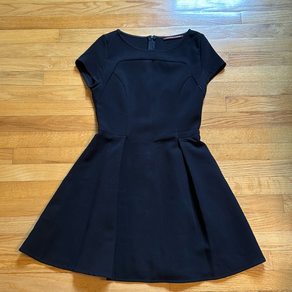 Comptoir des Cotonniers black dress - size 38 (fits like a S)